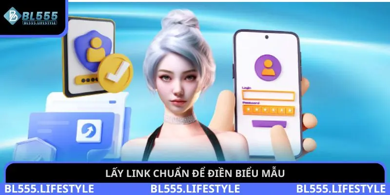 Lấy link chuẩn để điền biểu mẫu